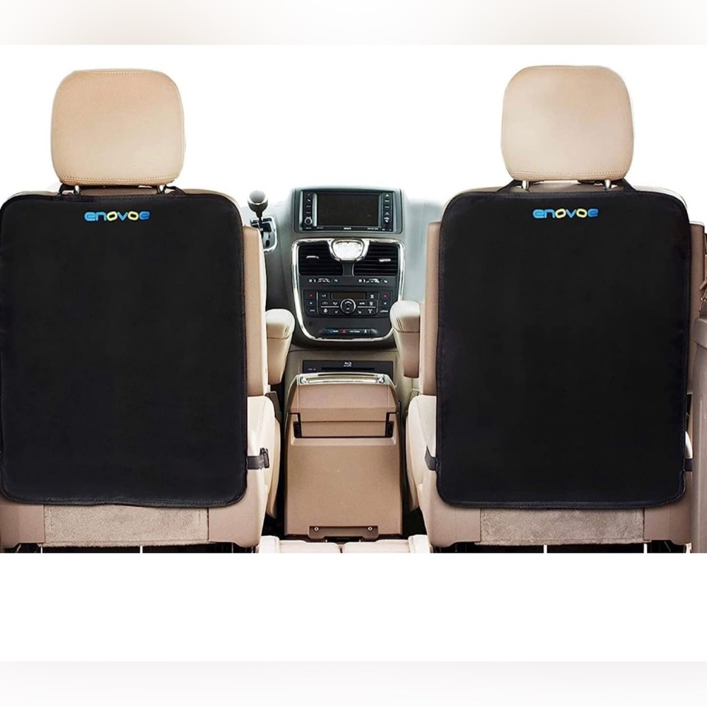 NEW Enovoe Kick Mats Back Seat Protectors Vehicles Back Seat Kids 2 Pack car